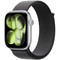 Умные часы Apple Watch Series 11, 46 mm, Silver Aluminium Dark Gray Sport Loop - фото 52011