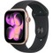 Умные часы Apple Watch Series 11, 46 mm, Rose Gold Aluminium Black Sport Band - фото 52026