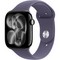Умные часы Apple Watch Series 11, 46 mm, Jet Black Aluminium Purple Fog Sport Band - фото 52056