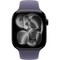 Умные часы Apple Watch Series 11, 46 mm, Jet Black Aluminium Purple Fog Sport Band - фото 52057