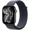 Умные часы Apple Watch Series 11, 46 mm, Jet Black Aluminium Anchor Blue Sport Loop - фото 52074