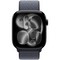 Умные часы Apple Watch Series 11, 46 mm, Jet Black Aluminium Anchor Blue Sport Loop - фото 52075