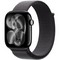 Умные часы Apple Watch Series 11, 46 mm, Jet Black Aluminium Dark Gray Sport Loop - фото 52083