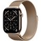 Умные часы Apple Watch Series 11, 46 mm, S-M/M-L Gold Titanium Milanese Loop - фото 52107