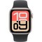 Умные часы Apple Watch SE 3, 40 mm, Starlight Aluminium Black Sport Band - фото 52171