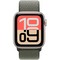 Умные часы Apple Watch SE 3, 40 mm, Starlight Aluminium Forest Sport Loop - фото 52189