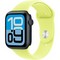 Умные часы Apple Watch SE 3, 44 mm, Midnight Aluminium Neon Yellow Sport Band - фото 52194