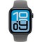 Умные часы Apple Watch SE 3, 44 mm, Midnight Aluminium Stone Gray Sport Band - фото 52210