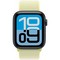 Умные часы Apple Watch SE 3, 44 mm, Midnight Aluminium Neon Yellow Sport Loop - фото 52216