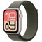 Умные часы Apple Watch SE 3, 44 mm, Starlight Aluminium Forest Sport Loop - фото 52260