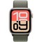 Умные часы Apple Watch SE 3, 44 mm, Starlight Aluminium Forest Sport Loop - фото 52261