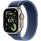 Умные часы Apple Watch Ultra 3, 49 mm, Natural S-M/М-L Trail Loop Blue/Bright Blue - фото 52275