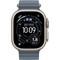 Умные часы Apple Watch Ultra 3, 49 mm, Natural Ocean Band Anchor Blue - фото 52288