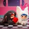 Wakuku Fuzzy V2 Fox Bunny Trick Or Treat Blind Box - фото 52447