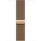 Ремешок Apple Watch 46mm Gold Milanese Loop - фото 55512