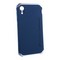 Чехол-накладка противоударный (AL&Pl) для Apple iPhone XR (6.1") Solace Синий (серебристый ободок) - фото 7803