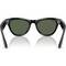 Умные очки Ray-Ban Skyler (Gen2) RW4014 Shiny Black/G15 Green lenses Size M (52mm) - фото 58472