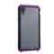 Чехол-накладка противоударный (AL&Glass) для Apple iPhone XR (6.1") G-Solace фиолетово-черный ободок - фото 7818