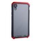 Чехол-накладка противоударный (AL&Glass) для Apple iPhone XR (6.1") G-Solace красно-черный ободок - фото 7821