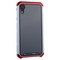 Чехол-накладка противоударный (AL&Glass) для Apple iPhone XR (6.1") G-Solace красно-белый ободок - фото 7823