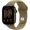 Умные часы Apple Watch Series 12 42mm GPS Dark Bronze Aluminum Case with Olive Sport Band SM/ML - фото 60619