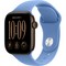 Умные часы Apple Watch Series 12 42mm GPS Dark Bronze Aluminum Case with Wildflower Blue Sport Band SM/ML - фото 60625