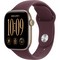 Умные часы Apple Watch Series 12 42mm GPS Light Gold Aluminum Case with Burgundy Sport Band SM/ML - фото 60640