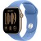 Умные часы Apple Watch Series 12 42mm GPS Light Gold Aluminum Case with Wildflower Blue Sport Band SM/ML - фото 60670
