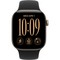 Умные часы Apple Watch Series 12 42mm GPS Light Gold Aluminum Case with Black Sport Band SM/ML - фото 60675