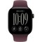Умные часы Apple Watch Series 12 42mm GPS Black Aluminum Case with Burgundy Sport Band SM/ML - фото 60681