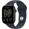 Умные часы Apple Watch Series 12 42mm GPS Black Aluminum Case with Navy Blue Sport Band SM/ML - фото 60684