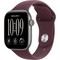 Умные часы Apple Watch Series 12 42mm GPS Space Gray Aluminum Case with Burgundy Sport Band SM/ML - фото 60696