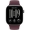 Умные часы Apple Watch Series 12 42mm GPS Space Gray Aluminum Case with Burgundy Sport Band SM/ML - фото 60697