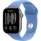 Умные часы Apple Watch Series 12 42mm GPS Space Gray Aluminum Case with Wildflower Blue Sport Band SM/ML - фото 60702