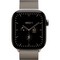 Умные часы Apple Watch Series 12 42mm GPS + Cellular Natural Titanium Case with Radiant Gold Milanese Loop SM/ML - фото 60738