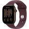 Умные часы Apple Watch Series 12 46mm GPS Dark Bronze Aluminum Case with Burgundy Sport Band SM/ML - фото 60745