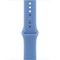 Умные часы Apple Watch Series 12 46mm GPS Black Aluminum Case with Wildflower Blue Sport Band SM/ML - фото 60778