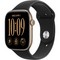 Умные часы Apple Watch Series 12 46mm GPS Light Gold Aluminum Case with Black Sport Band SM/ML - фото 60803