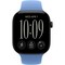 Умные часы Apple Watch Series 12 46mm GPS Black Aluminum Case with Wildflower Blue Sport Band SM/ML - фото 60816