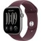 Умные часы Apple Watch Series 12 46mm GPS Space Gray Aluminum Case with Burgundy Sport Band SM/ML - фото 60825