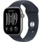 Умные часы Apple Watch Series 12 46mm GPS Space Gray Aluminum Case with Navy Blue Sport Band SM/ML - фото 60829