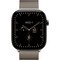 Умные часы Apple Watch Series 12 46mm GPS + Cellular Natural Titanium Case with Radiant Gold Milanese Loop SM/ML - фото 60867