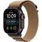 Умные часы Apple Watch Ultra 4 49mm GPS + Cellular Black Titanium Case with Desert Alpine Loop S/M/L - фото 60880