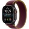 Умные часы Apple Watch Ultra 4 49mm GPS + Cellular Black Titanium Case with Burgundy Trail Loop SM/ML - фото 60886