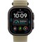 Умные часы Apple Watch Ultra 4 49mm GPS + Cellular Black Titanium Case with Translucent Kelp Ocean Band - фото 60896
