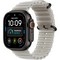 Умные часы Apple Watch Ultra 4 49mm GPS + Cellular Black Titanium Case with Translucent Gray Ocean Band - фото 60898