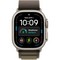 Умные часы Apple Watch Ultra 4 49mm GPS + Cellular Natural Titanium Case with Dark Olive Alpine Loop S/M/L - фото 60905