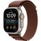 Умные часы Apple Watch Ultra 4 49mm GPS + Cellular Natural Titanium Case with Burgundy Alpine Loop S/M/L - фото 60907