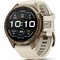 Умные часы Garmin Fenix 9 Pro 43mm Amoled Sapphire Autumn Gold Titanium with Cream/French Gray Silicone Band (010-04335-26) - фото 61231