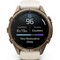 Умные часы Garmin Fenix 9 Pro 43mm Amoled Sapphire Autumn Gold Titanium with Cream/French Gray Silicone Band (010-04335-26) - фото 61235
